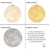 Lampe Suspendue Lune – Éclairage Ambiant Poétique pour Intérieurs Modernes 5